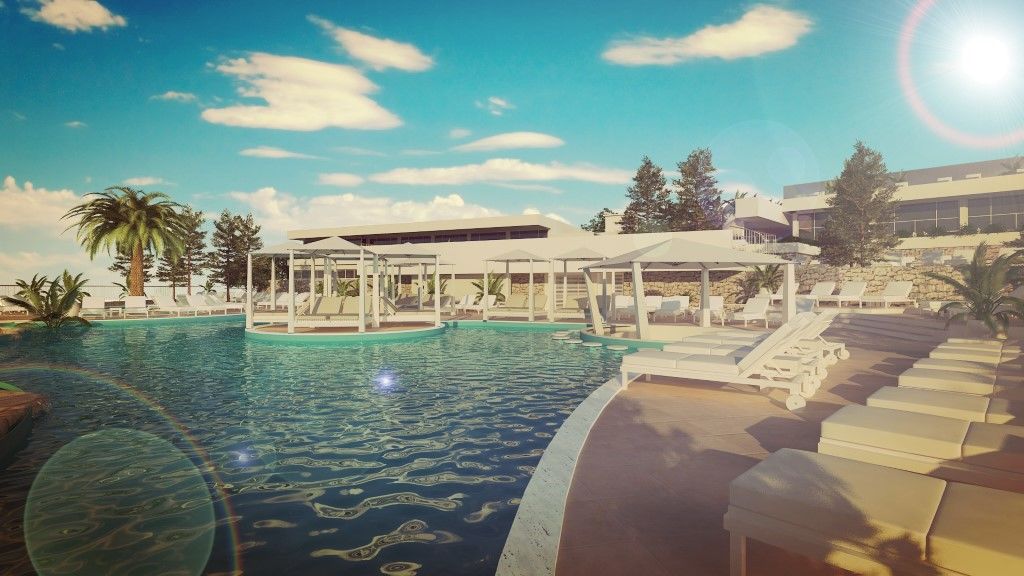 Port 9 Island Family Resort Корчула Экстерьер фото
